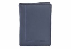 Pánska kožená peňaženka modrá farba